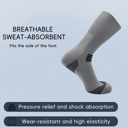 KOMFIEZ - Three Pairs Of Mixed-color Compression Sports Socks It Has Elastic Strength To Cushion And Absorb Sweat, And Has Good Wrapping