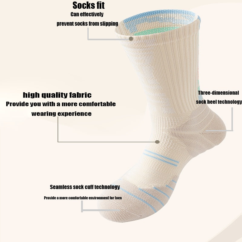 KOMFIEZ - Men socks compression socks Crew 9 Pairs